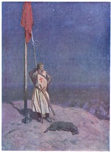 Hele naturen omkring ham sov i roligt måneskin eller i dyb skygge af Simon Harmon Vedder