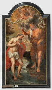 Sognekirke (Sint-Walburgakerk). Maleri, triptykon. Simon De Pape (?). Indløsning af de kristne slaver til tyrken.