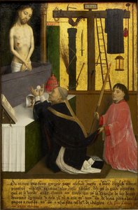 Sankt Gregors messe - Marmion, Simon (ca 1425-1489) - ca 1460 - Olie på træ - 45,1x29,4 - Art Gallery of Ontario af Simon Marmion