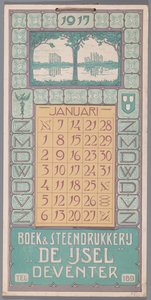 1917 kalender