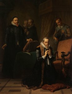 Johan van Oldenbarnevelts sidste bøn af Simon Opzoomer