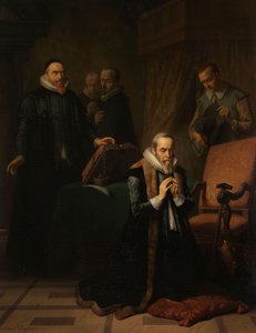 Johan van Oldenbarnevelts sidste bøn af Simon Opzoomer