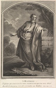 Sankt Mathias, 1726. af Simon Vallee