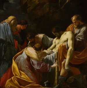 Begravelsen af Simon Vouet