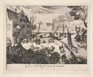 Overtoom nær Amsterdam af Simon Wynhoutsz Frisius
