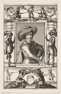 Hertug Christian af Braunschweig af Simon de Pas