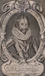 Henry Wriothesley, jarl af Southampton, protektor for William Shakespeare, c1617 1894