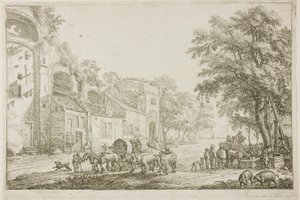 Markedsby af Simon de Vlieger