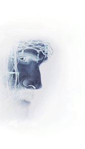 Jesus med tornekrone af Simone Amon