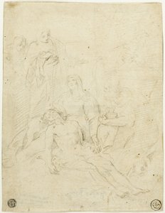 Pieta af Simone Cantarini