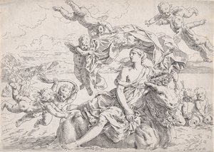 Europas voldtægt, efter Reni, ca. 1636.
