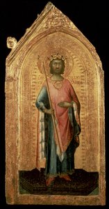St. Ladislas af Ungarn af Simone Martini