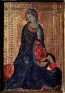 Virgin Annunciate, c1340-c1344 af Simone Martini