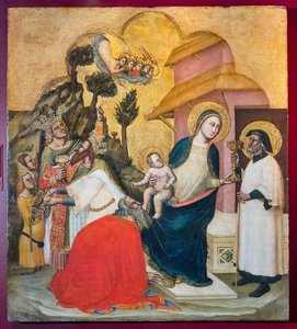 Tre vise mænds tilbedelse, c.1350
