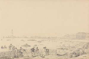 Album med 30 visninger i Tyrol og Italien: Leghorn, Villa Caprille - General View 1. september 1841