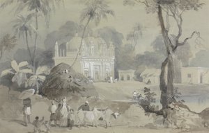 Moskeen ved Borranypore af Sir Charles D