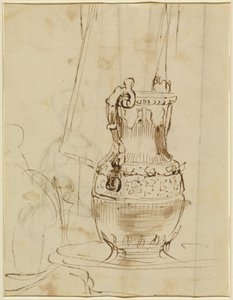 En udsmykket æver [recto] af Sir David Wilkie