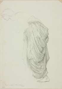 Bending Female Figure, studie for Mirror of Venus af Sir Edward Burne Jones