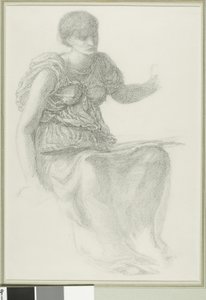 Studie til en af skæbnerne af Sir Edward Burne Jones