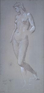 Antonia, 1877 af Sir Edward Coley Burne Jones