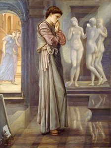 Pygmalion og billedet - The Heart Desires, 1878.