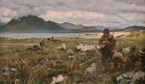 The Orphan, 1888, c1930.