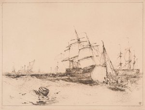 Forsendelse ved indgangen til Medway, nr. 2 af Sir Frank Short