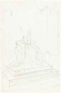Studie til "Queen Victoria"