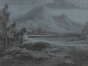 walisisk landskab af Sir George Howland Beaumont seventh Baronet