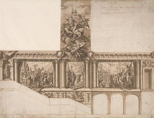 Design til loftsvægge og trapper af Sir James Thornhill