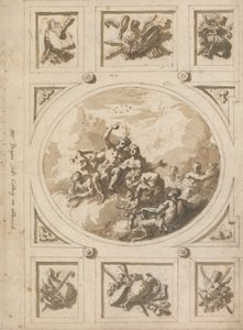 Design til et loft hos Addiscombe: Bacchus og Ariadne