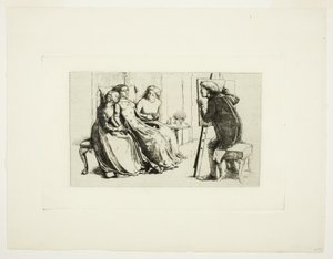 Sankt Agnes af Forbøn af Sir John Everett Millais