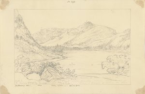 Fassadalen fra den modsatte side af Gries af Sir John Frederick William Herschel