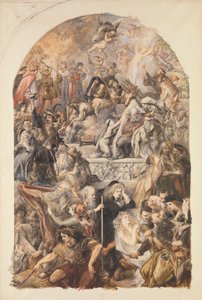 Apoteose af Shakespeares karakterer af Sir John Gilbert
