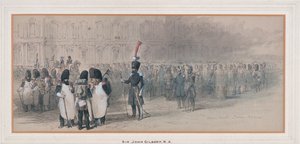 Nationalgarden ved Tuilerierne, 1846 af Sir John Gilbert