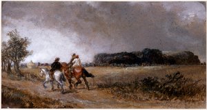 Winchelsea, East Sussex, 1865 af Sir John Gilbert