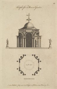 Tempel for en blomsterhave, 1778. af Sir John Soane