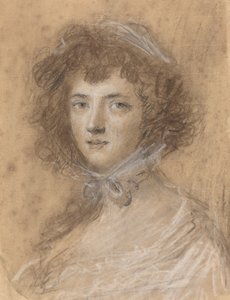 Hoved og buste af en kvinde af Sir Joshua Reynolds