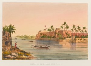 Fortress of Bukkur fra Roree af Sir Keith A. Jackson