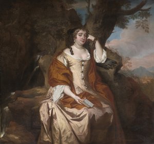 Portræt af Lady Anne Hyde, hertuginde af York 1637-1671