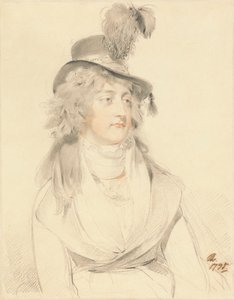 Portræt af Miss Lysons