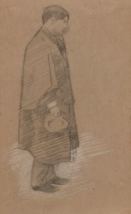 Portræt af en Charles Conder af Sir William Rothenstein