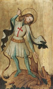 St. George dræber dragen af Slowakischer Maler