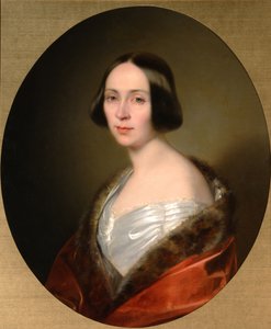 Portræt af grevinde Luise Trofimovna Golitsyna 1810-1887, født Baranova, begyndelsen af 1840