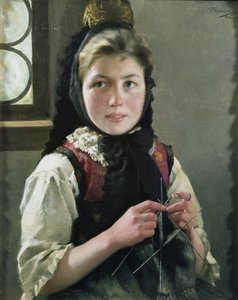 tysk bondepige af Sofie Thomesen Werenskiold