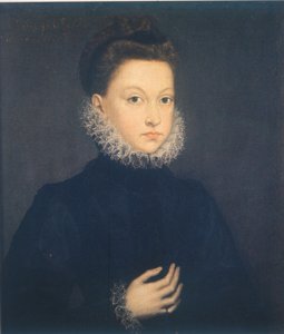 Infantin Isabella Clara Eugenia af Sofonisba Anguissola