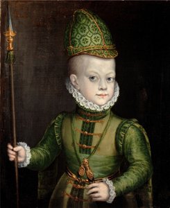 Portræt af en dreng ved det spanske hof af Sofonisba Anguissola