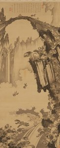 Løver ved Stone Bridge of Mount Tiantai, 1779.