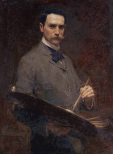 Selvportræt, ca. 1896 (olie på lærred)