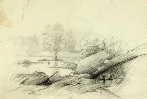 Landskab af Solon H. Borglum